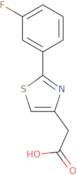 2-[2-(3-Fluorophenyl)-1,3-thiazol-4-yl]acetic acid