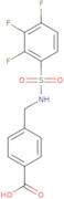 4-(2,3,4-Trifluorobenzenesulfonamidomethyl)benzoic acid