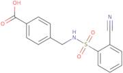 4-(2-Cyanobenzenesulfonamidomethyl)benzoic acid