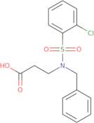 3-(N-Benzyl2-chlorobenzenesulfonamido)propanoic acid