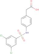 2-[4-(3,5-Dichlorobenzenesulfonamido)phenyl]acetic acid