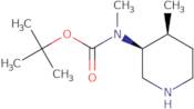 tert-Butyl methyl((3S,4S)-4-methylpiperidin-3-yl)carbamate