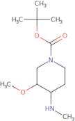 Cis-1-Boc-4-methylamino-3-methoxypiperidine