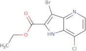 3-bromo-8-chloro-1h-pyrrolo[3,2-b]pyridine-2-carboxylic acid ethyl ester