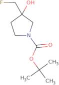 1-boc-3-(fluoromethyl)-3-hydroxypyrrolidine