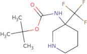 3-(Boc-amino)-3-(trifluoromethyl)piperidine