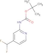 tert-Butyl (4-(difluoromethyl)pyridin-2-yl)carbamate