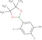2,4-Difluoro-5-bromophenylboronic acid piancol ester