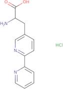 3-([2,2'-Bipyridin]-5-yl)-2-aminopropanoic acid hydrochloride