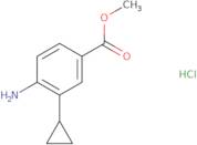 Methyl 4-amino-3-cyclopropylbenzoate hydrochloride