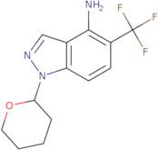 1-(Tetrahydro-2H-pyran-2-yl)-5-(trifluoromethyl)-1H-indazol-4-amine