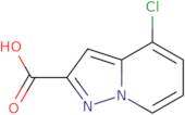 4-Chloropyrazolo[1,5-a]pyridine-2-carboxylic acid