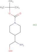 tert-Butyl 4-(1-amino-2-hydroxyethyl)piperidine-1-carboxylate hydrochloride