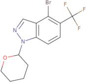 4-Bromo-1-(tetrahydro-2H-pyran-2-yl)-5-(trifluoromethyl)-1H-indazole