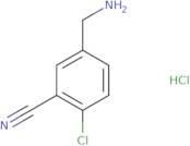 5-(Aminomethyl)-2-chlorobenzonitrile hydrochloride