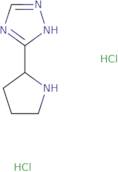 5-[(2S)-Pyrrolidin-2-yl]-1H-1,2,4-triazole dihydrochloride