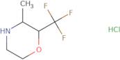 rac-(2R,3R)-3-Methyl-2-(trifluoromethyl)morpholine hydrochloride