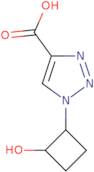 rac-1-[(1R,2R)-2-Hydroxycyclobutyl]-1H-1,2,3-triazole-4-carboxylic acid