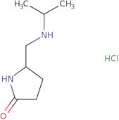 (5S)-5-{[(Propan-2-yl)amino]methyl}pyrrolidin-2-one hydrochloride