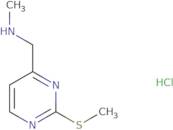 N-Methyl-1-(2-(methylthio)pyrimidin-4-yl)methanamine hydrochloride