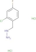 [(2-chloro-4-fluorophenyl)methyl]hydrazine 2hcl