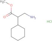 Methyl 3-amino-2-cyclohexylpropanoate hydrochloride
