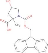 1-{[(9H-Fluoren-9-yl)methoxy]carbonyl}-4-hydroxy-2-methylpyrrolidine-2-carboxylic acid