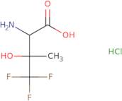 2-Amino-4,4,4-trifluoro-3-hydroxy-3-methylbutanoic acid hydrochloride