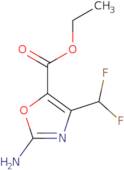Ethyl 2-amino-4-(difluoromethyl)-1,3-oxazole-5-carboxylate