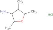 2,4,5-Trimethyloxolan-3-amine hydrochloride