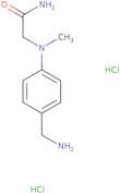 2-{[4-(Aminomethyl)phenyl](methyl)amino}acetamide dihydrochloride