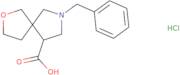 7-Benzyl-2-oxa-7-azaspiro[4.4]nonane-9-carboxylic acid hydrochloride