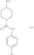 4-Amino-N-(4-bromophenyl)piperidine-1-carboxamide hydrochloride