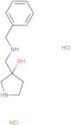 3-[(Benzylamino)methyl]pyrrolidin-3-ol dihydrochloride
