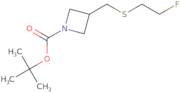 tert-Butyl 3-{[(2-fluoroethyl)sulfanyl]methyl}azetidine-1-carboxylate