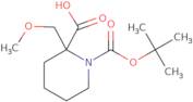 1-[(tert-Butoxy)carbonyl]-2-(methoxymethyl)piperidine-2-carboxylic acid