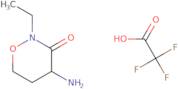 4-Amino-2-ethyl-1,2-oxazinan-3-one, trifluoroacetic acid