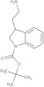 tert-Butyl 3-(2-aminoethyl)-2,3-dihydro-1H-indole-1-carboxylate