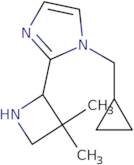 1-(Cyclopropylmethyl)-2-(3,3-dimethylazetidin-2-yl)-1H-imidazole