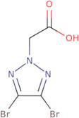 2-(Dibromo-2H-1,2,3-triazol-2-yl)acetic acid