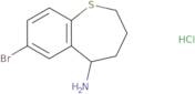 7-Bromo-2,3,4,5-tetrahydro-1-benzothiepin-5-amine hydrochloride