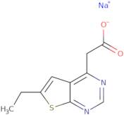 Sodium 2-{6-ethylthieno[2,3-d]pyrimidin-4-yl}acetate