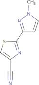 2-(1-Methyl-1H-pyrazol-3-yl)-1,3-thiazole-4-carbonitrile