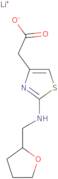 2-(2-{[(oxolan-2-yl)methyl]amino}-1,3-thiazol-4-yl)acetate lithium