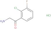 2-Amino-1-(2-chloro-3-fluorophenyl)ethan-1-one hydrochloride