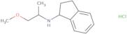 N-(1-Methoxypropan-2-yl)-2,3-dihydro-1H-inden-1-amine hydrochloride