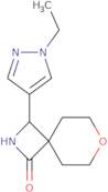 3-(1-Ethyl-1H-pyrazol-4-yl)-7-oxa-2-azaspiro[3.5]nonan-1-one