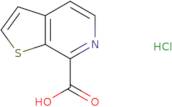 Thieno[2,3-c]pyridine-7-carboxylic acid hydrochloride