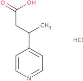 3-(Pyridin-4-yl)butanoic acid hydrochloride