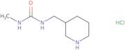 3-Methyl-1-[(piperidin-3-yl)methyl]urea hydrochloride